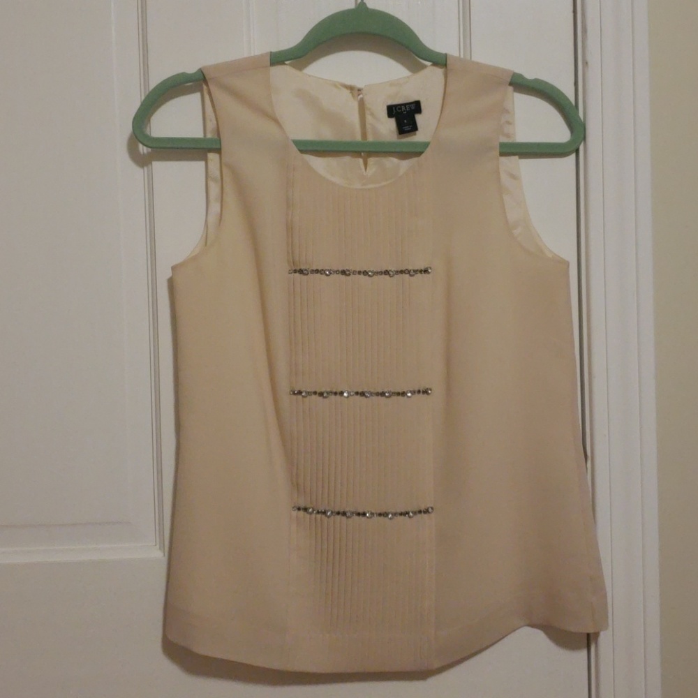 Embellished Pleated Front Shell - image 1